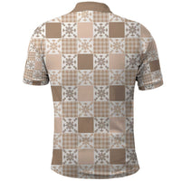 Hawaiian Palaka Quilt Pattern Polo Shirt Hawaii Culture Pineapple - Polynesian Pride