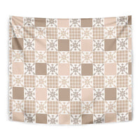 Hawaiian Palaka Quilt Pattern Tapestry Hawaii Culture Pineapple - Polynesian Pride