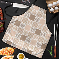 Hawaiian Palaka Quilt Pattern Apron Hawaii Culture Tropical Flowers Mix - Polynesian Pride