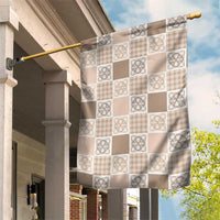 Hawaiian Palaka Quilt Pattern Garden Flag Hawaii Culture Tropical Flowers Mix - Polynesian Pride