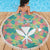 Seamless Hawaiian Quilt Pattern Beach Blanket Hawaii Culture Palm Leaf Tropical - Polynesian Pride