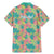 Seamless Hawaiian Quilt Pattern Family Matching Mermaid Dress and Hawaiian Shirt Hawaii Culture Palm Leaf Tropical - Polynesian Pride