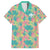 Seamless Hawaiian Quilt Pattern Family Matching Off The Shoulder Long Sleeve Dress and Hawaiian Shirt Hawaii Culture Palm Leaf Tropical - Polynesian Pride