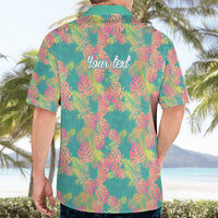 Seamless Hawaiian Quilt Pattern Hawaiian Shirt Hawaii Culture Palm Leaf Tropical - Polynesian Pride