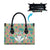 Seamless Hawaiian Quilt Pattern Leather Bag Hawaii Culture Palm Leaf Tropical - Polynesian Pride