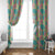 Seamless Hawaiian Quilt Pattern Window Curtain Hawaii Culture Palm Leaf Tropical - Polynesian Pride