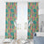 Seamless Hawaiian Quilt Pattern Window Curtain Hawaii Culture Palm Leaf Tropical - Polynesian Pride