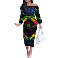 personalised-tonga-lgbt-off-the-shoulder-long-sleeve-dress-love-is-love-ngatu-rainbow-water-color