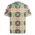 Seamless Pattern Maile and Pikake Lei Rugby Jersey Squares Maile Leaf - Polynesian Pride
