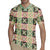 Seamless Pattern Maile and Pikake Lei Rugby Jersey Squares Maile Leaf - Polynesian Pride