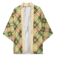 Seamless Pattern Puakenikeni and Kalo Kimono - Polynesian Pride