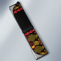 Papua New Guinea Kumuls Auto Sun Shade Bird of Paradise Black Version LT9 - Polynesian Pride