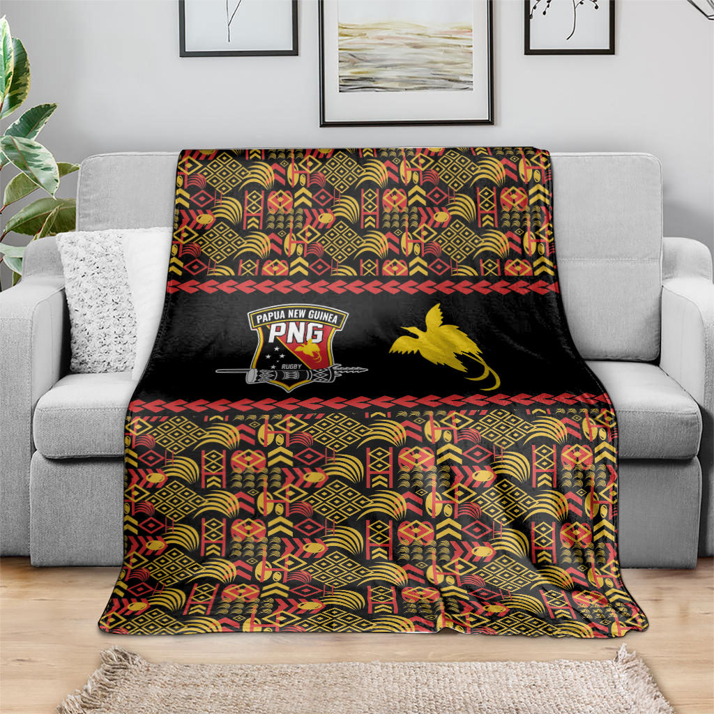 Papua New Guinea Kumuls Blanket Bird of Paradise Black Version LT9 - Polynesian Pride