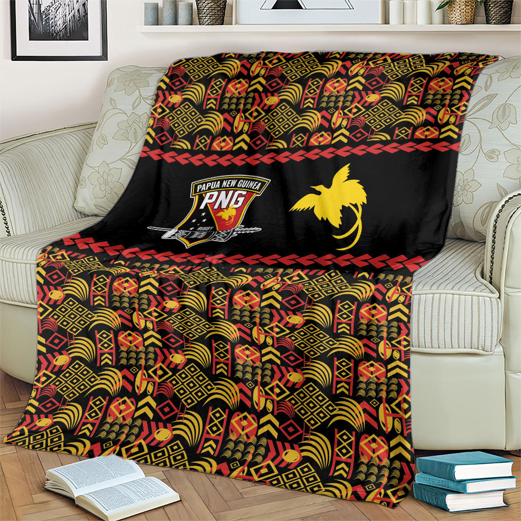 Papua New Guinea Kumuls Blanket Bird of Paradise Black Version LT9 - Polynesian Pride