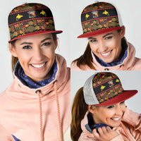 Papua New Guinea Kumuls Mesh Trucker Cap Bird of Paradise Black Version LT9 - Polynesian Pride
