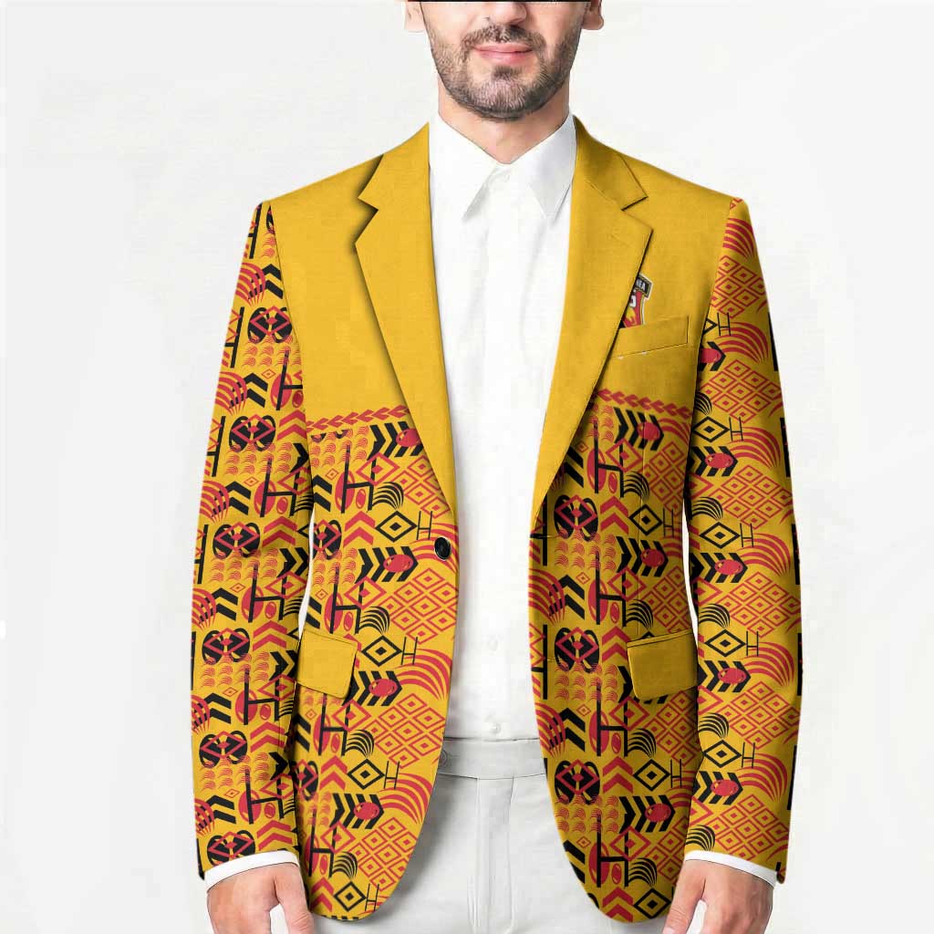 Papua New Guinea Kumuls Blazer Bird of Paradise Gold Version LT9 - Polynesian Pride