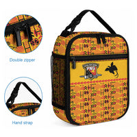 Papua New Guinea Kumuls Lunch Bag Bird of Paradise Gold Version LT9 - Polynesian Pride