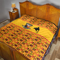 Papua New Guinea Kumuls Quilt Bird of Paradise Gold Version LT9 - Polynesian Pride