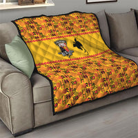 Papua New Guinea Kumuls Quilt Bird of Paradise Gold Version LT9 - Polynesian Pride