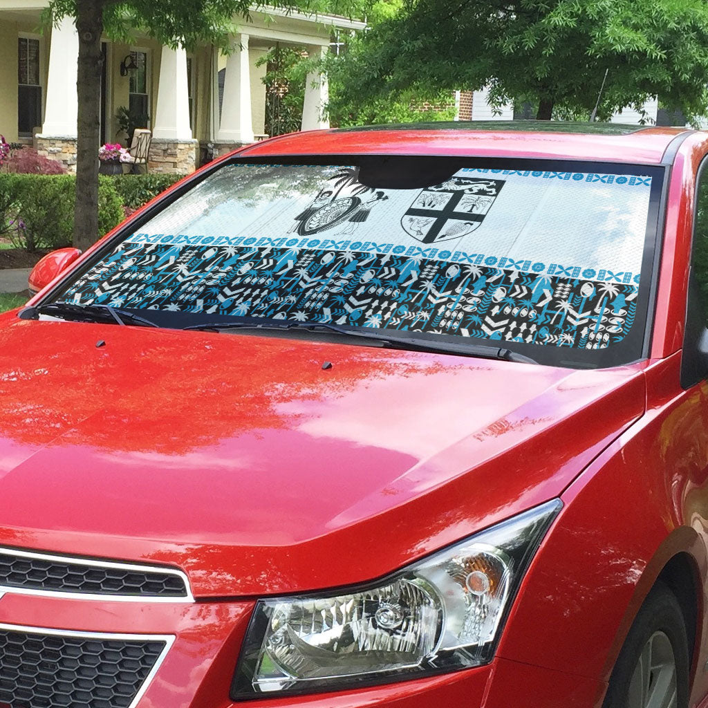 Fiji Bati Auto Sun Shade Bati Island Warrior Geometry