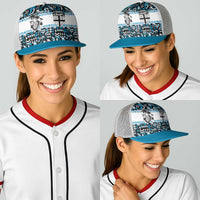 Fiji Bati Baseball Net Cap Bati Island Warrior Geometry LT9 - Polynesian Pride