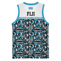 Fiji Bati Basketball Jersey Bati Island Warrior Geometry LT9 - Polynesian Pride
