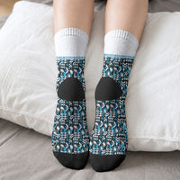 Fiji Bati Crew Socks Bati Island Warrior Geometry