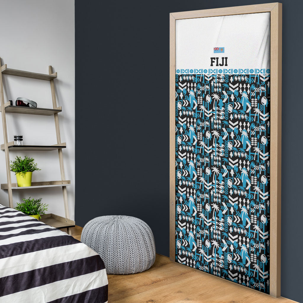 Fiji Bati Door Cover Bati Island Warrior Geometry