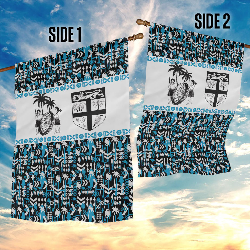 Fiji Bati Garden Flag Bati Island Warrior Geometry