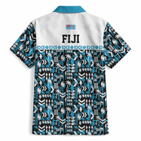 Fiji Bati Hawaiian Shirt Bati Island Warrior Geometry