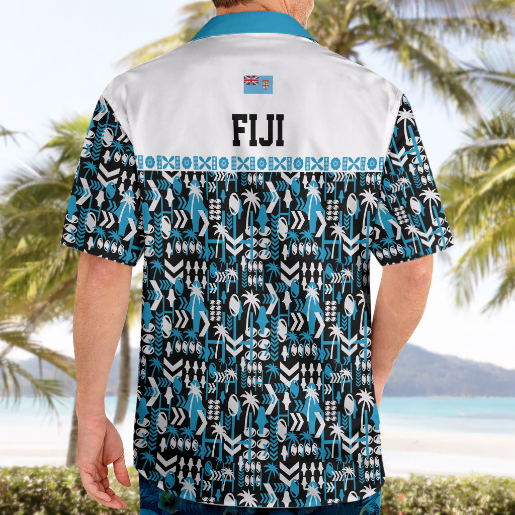 Fiji Bati Hawaiian Shirt Bati Island Warrior Geometry
