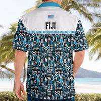 Fiji Bati Hawaiian Shirt Bati Island Warrior Geometry