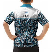 Fiji Bati Hawaiian Shirt Bati Island Warrior Geometry