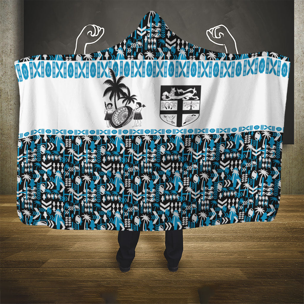 Fiji Bati Hooded Blanket Bati Island Warrior Geometry