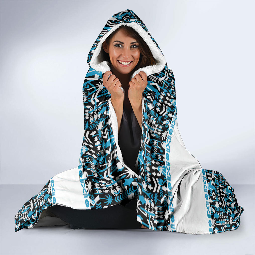 Fiji Bati Hooded Blanket Bati Island Warrior Geometry