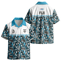 Fiji Bati Kid Hawaiian Shirt Bati Island Warrior Geometry
