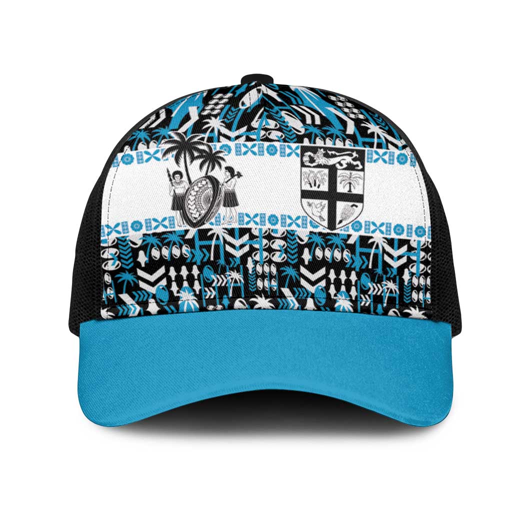 Fiji Bati Mesh Trucker Cap Bati Island Warrior Geometry