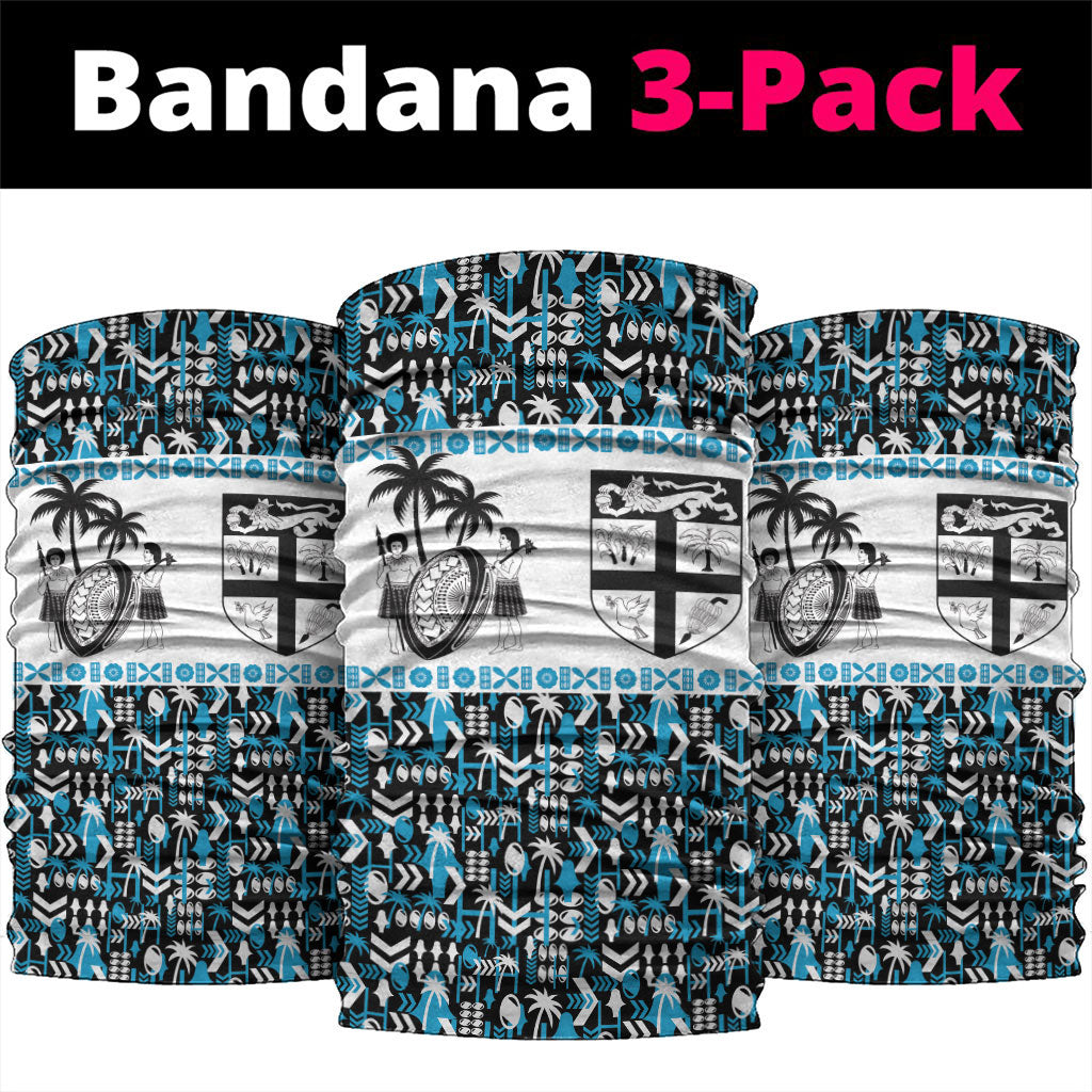 Fiji Bati Neck Gaiter Bati Island Warrior Geometry