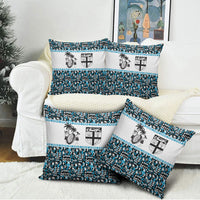 Fiji Bati Pillow Cover Bati Island Warrior Geometry