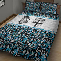 Fiji Bati Quilt Bed Set Bati Island Warrior Geometry