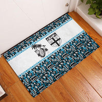 Fiji Bati Rubber Doormat Bati Island Warrior Geometry