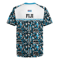 Fiji Bati Rugby Jersey Bati Island Warrior Geometry LT9 - Polynesian Pride
