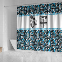 Fiji Bati Shower Curtain Bati Island Warrior Geometry