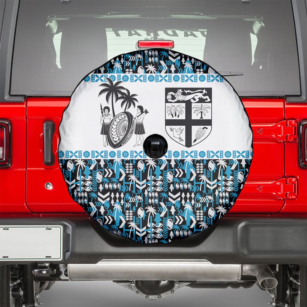 Fiji Bati Spare Tire Cover Bati Island Warrior Geometry