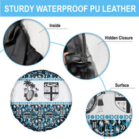Fiji Bati Spare Tire Cover Bati Island Warrior Geometry
