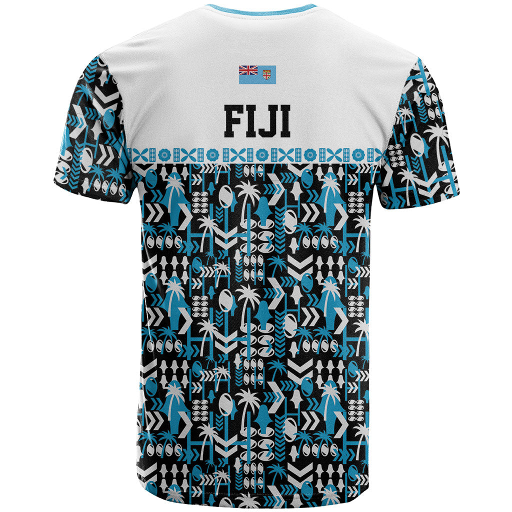 Fiji Bati T Shirt Bati Island Warrior Geometry LT9 - Polynesian Pride
