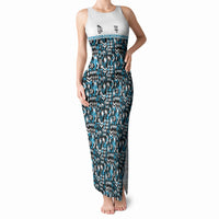 Fiji Bati Tank Maxi Dress Bati Island Warrior Geometry