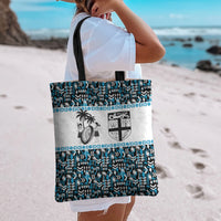 Fiji Bati Tote Bag Bati Island Warrior Geometry