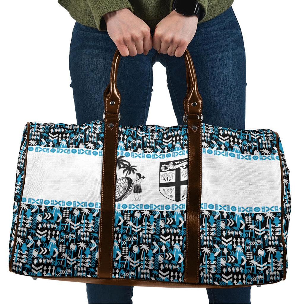 Fiji Bati Travel Bag Bati Island Warrior Geometry