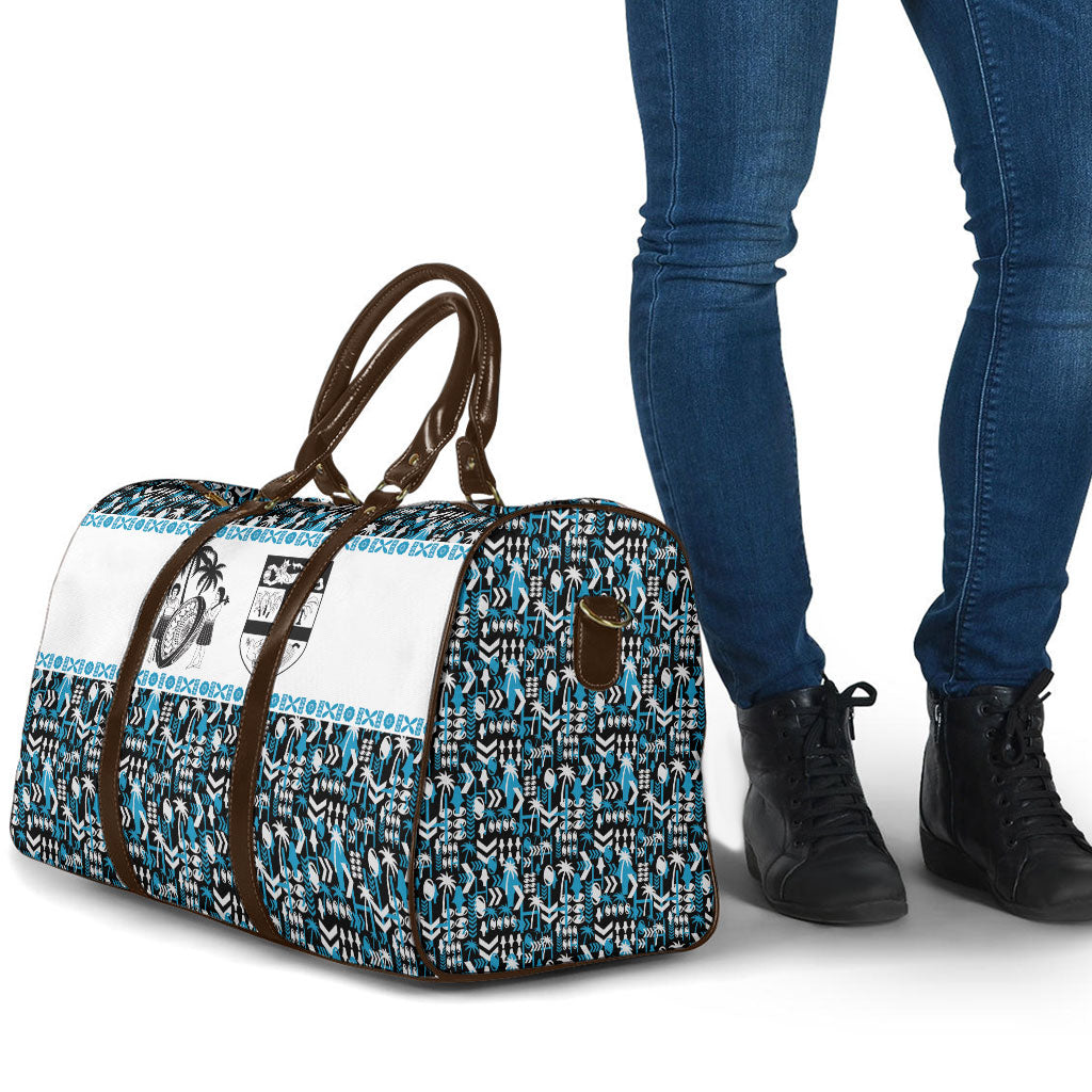 Fiji Bati Travel Bag Bati Island Warrior Geometry